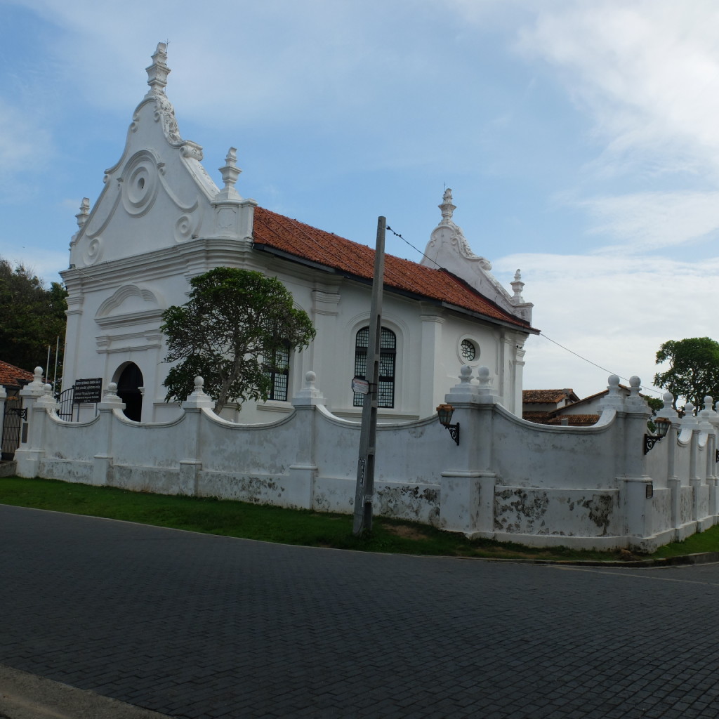 Eglise réformée hollandaise du vieux fort de Galle